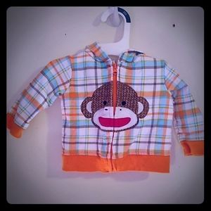 6 month old zip up hoodie